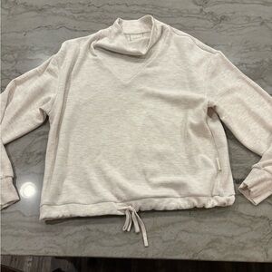 Varley Cream Long Sleeve Top
